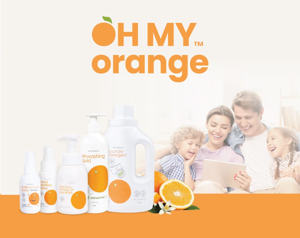 OH MY orange brand banner image