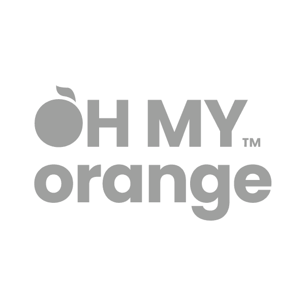 OH MY orange brand logo
